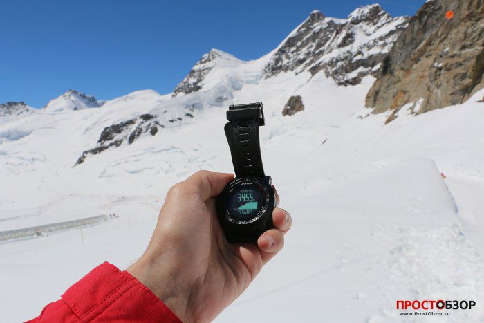 Часы Garmin Fenix 2 в Альпах