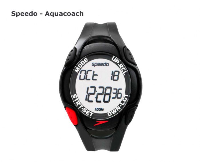 часы для плаванья и бассейна speedo-aqucoach