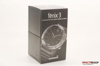 Коробка часов Fenix 3 передняя часть