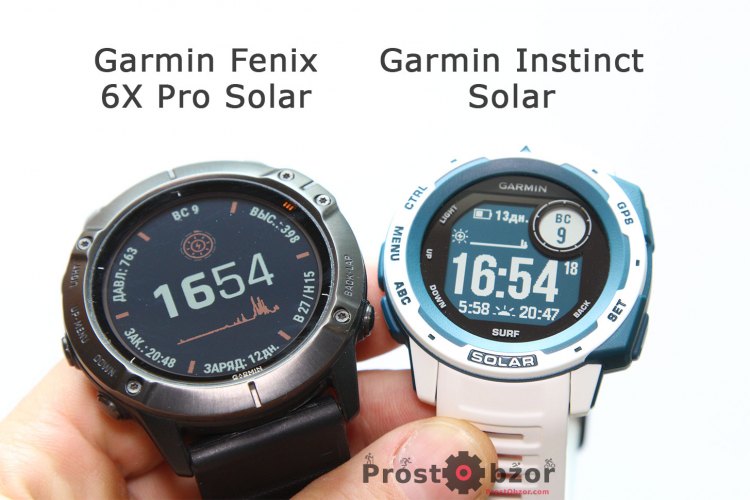 Новая модель Garmin Instinct Solar