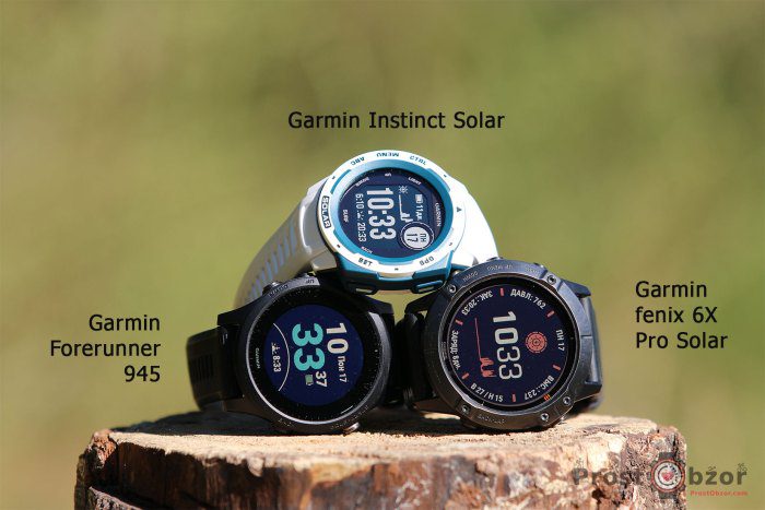 Garmin Instinct Solar vs fenix 6x