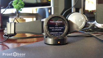 Уведомления на часах Samsung Gear S3 Frontier