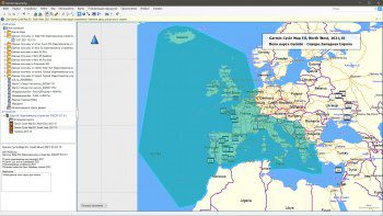 Вело карта Garmin  - северо-западная Европа для Garmin Edge