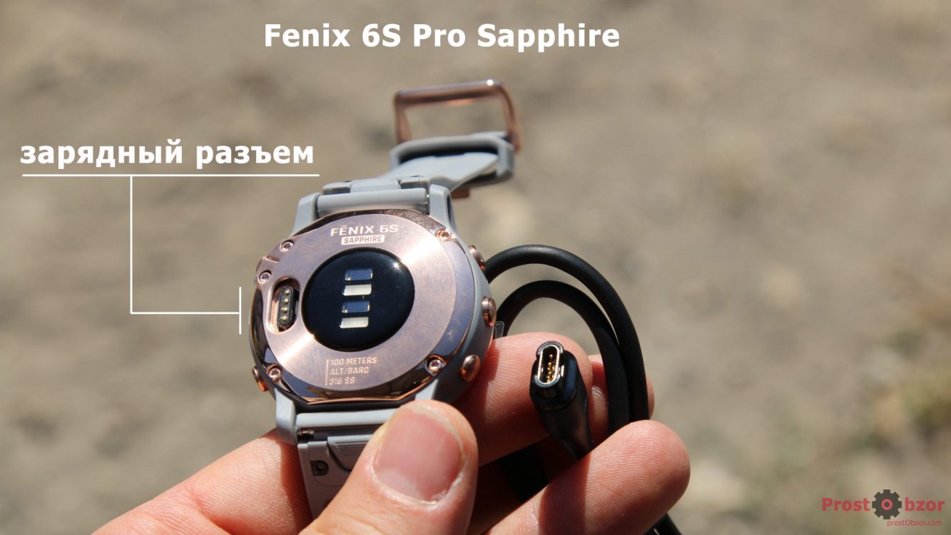 USB зарядный разъем для Garmin Fenix 6 - 6S
