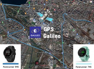 Тест записи GPS трека на автомобиле с часами Garmin Forerunner 745 vs 945