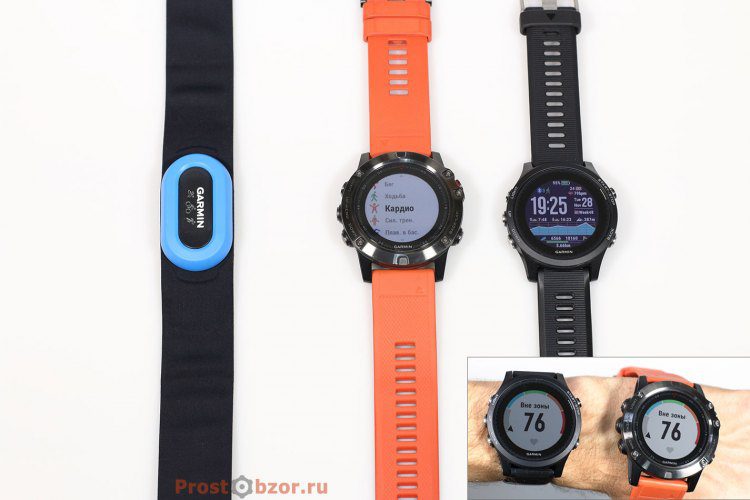 Тест 3 HRM-ремень + Garmin Fenix 5X и  встроенного оптического HR датчика Garmin Forerunner 935