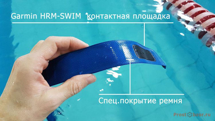 Контакты ремня Garmin HRM-SWIM