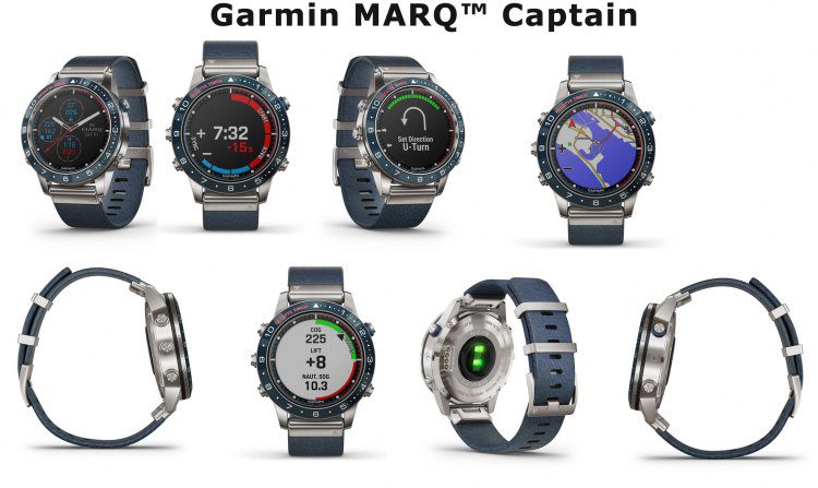 Внешний вид часов Garmin MARQ Captain