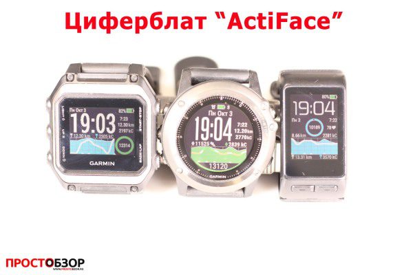 Garmin циферблат для часов Fenix 3 HR, Vivoactive HR, epox - actiface