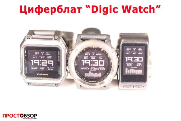 Garmin циферблат для часов Fenix 3 HR, Vivoactive HR, epox - digic-watch