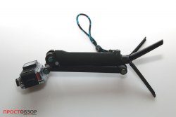 Конструкция селфи-палки-монопод с ножками для экшн-камеры Garmin Virb Ultra 30