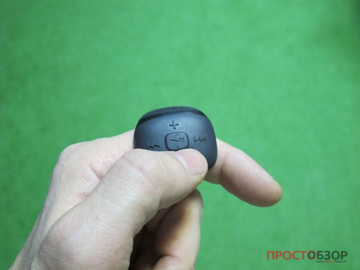 Кнопки управления пульта Sony Walkman NWZ-WS613