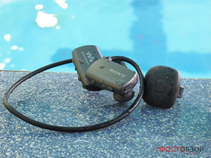 MP3 плеер Sony Walkman NWZ-WS613 для бассейна
