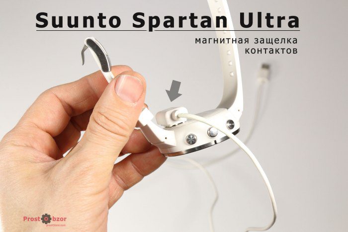 Магнитный зарядный разъем часов Suunto Spartan Ultra