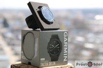 Коробка часов Garmin tactix Delta Sapphire