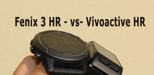 Cравнение моделей Garmin : Fenix 3 HR или Vivoactive HR