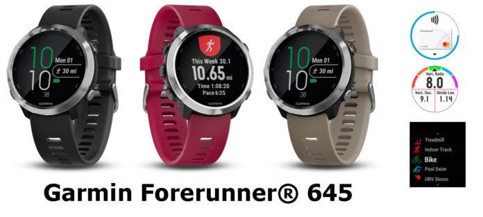 Garmin Forerunner 645 Garmin Forerunner 645