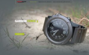 Мини сайт часов Garmin Fenix 3